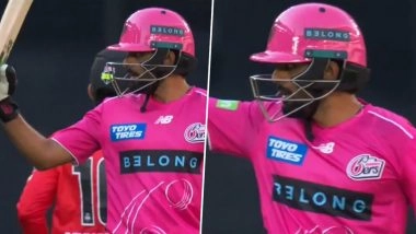 Babar Azam Slams Second Big Bash League Half-Century, Achieves Feat During Melbourne Renegades vs Sydney Sixers BBL 2025-26 Match (Watch Video)