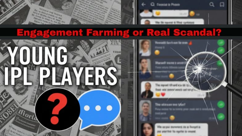Engagement Farming or Real Scandal? From Swastik Chikara to Abishek Porel Viral Screenshots of Alleged Leaked Chats Target Young IPL Players