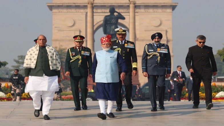 PM Narendra Modi Shares Republic Day 2026 Highlights, Calls for Strengthening Constitutional Values to Realise ‘Viksit Bharat’ (Watch Video)