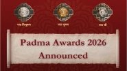 Padma Awards 2026: PM Narendra Modi Congratulates Awardees, Says Their Excellence and Service Enrich Society Padma Awards 2026: PM Narendra Modi Congratulates Awardees, Says Their Excellence and Service Enrich Society