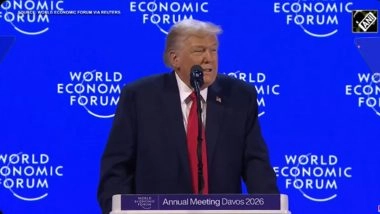 &lsquo;Europe Is Not Heading in the Right Direction&rsquo;: Donald Trump Criticises Europe at Davos 2026, Praises US Economic Growth and Policy Shifts (Watch Video)