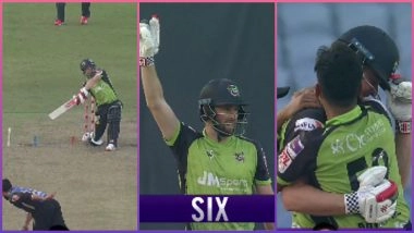 6 Need Off 1! Chris Woakes Smashes Last Ball Six Off Faheem Ashraf As Sylhet Titans Beat Rangpur Riders in BPL 2025-26 Eliminator (Watch Video)