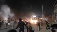 Manipur Protests: 5 Injured in Churachandpur Clashes Amid Protests Over Kuki MLAs Joining BJP-Led Government (Watch Video)