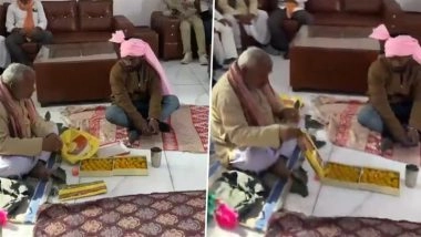 Deoria: Youth Forced To Marry Girlfriend After Being Caught Together in Uttar Pradesh, Video Goes Viral