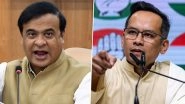 &lsquo;Politics Must Not Involve Children&rsquo;: Gaurav Gogoi Hits Out at Assam CM Himanta Biswa Sarma Over Remarks on His Minor Kids