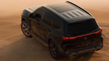 MG Majestor SUV Unveiled in India: Know Price, Safety Features and Availability Details