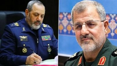 Iran Defence Minister Amir Nasirzadeh and Revolutionary Guards Commander Mohammed Pakpour Killed in Israeli Attacks: Report
