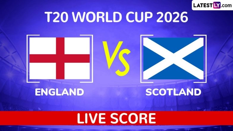 England National Cricket Team vs Scotland National Cricket Team Scorecard, T20 World Cup 2026
