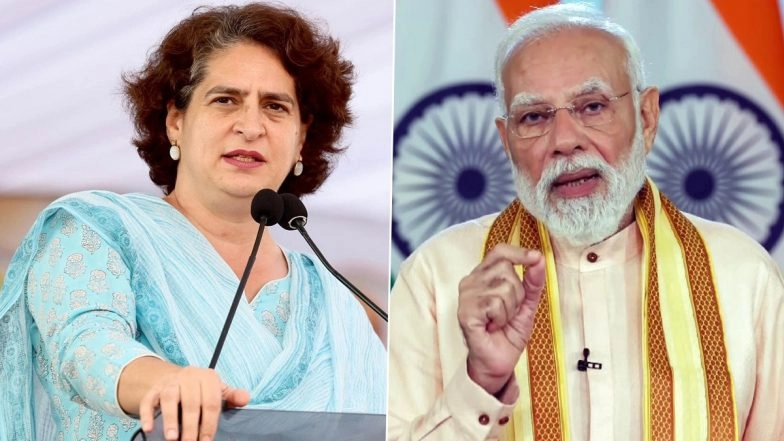 ‘Show the Light of Truth’: Priyanka Gandhi Calls on PM Narendra Modi to Raise Gaza Crisis in Israeli Parliament Speech