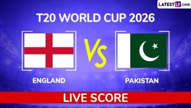 England vs Pakistan Live Score Updates T20 World Cup 2026 Super 8 Match: PAK Win Toss Opt to Bat