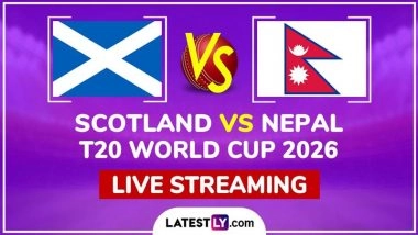 Scotland vs Nepal Live Streaming and Free Telecast, T20 World Cup 2026 Match 33
