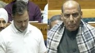 Parliament Budget Session 2026: Lok Sabha Witnesses Adjournments; Government Objects to Rahul Gandhi's References to Former Army Chief General MM Naravane's Unpublished Memoir &lsquo;Four Stars of Destiny&rsquo;
