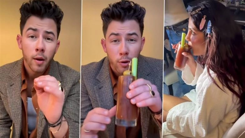 Priyanka Chopra&rsquo;s &lsquo;The Bluff&rsquo; Premiere: Nick Jonas &lsquo;Jiju&rsquo; Wins Hearts With His Mangalsutra Bracelet! (Watch Video)