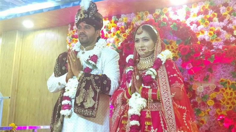 Rajni Rajput Actor-Producer Laxman Singh Rajput Marries Rajni Rajput in Traditional ...