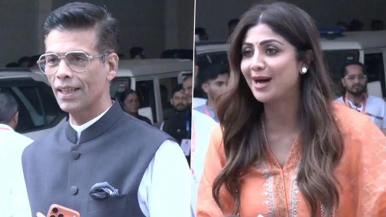 RSS Celebrates 100 Years: Karan Johar, Shilpa Shetty and Other Bollywood Celebs Laud Mohan Bhagwat&rsquo;s Address at Rashtriya Swayamsevak Sangh Centenary Year Event in Mumbai (Watch Videos)