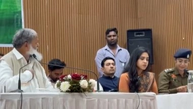 Haryana Minister Anil Vij Engages in Verbal Dispute With Kaithal SP Upasana Over Police Suspension Order in Land Fraud Case (Watch Video)