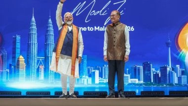 PM Modi in Malaysia: Prime Minister Narendra Modi Hails Record-Breaking Dance Performance During &lsquo;Selamat Datang Modiji&rsquo;, Spirit of Indian Community (See Pics)