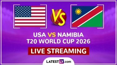 USA vs Namibia Live Streaming and Free Telecast, T20 World Cup 2026 Match 26