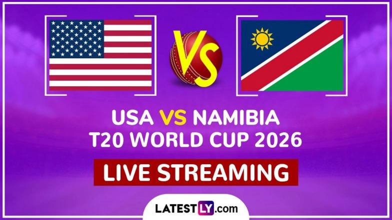 USA vs Namibia Live Streaming and Free Telecast, T20 World Cup 2026 Match 26