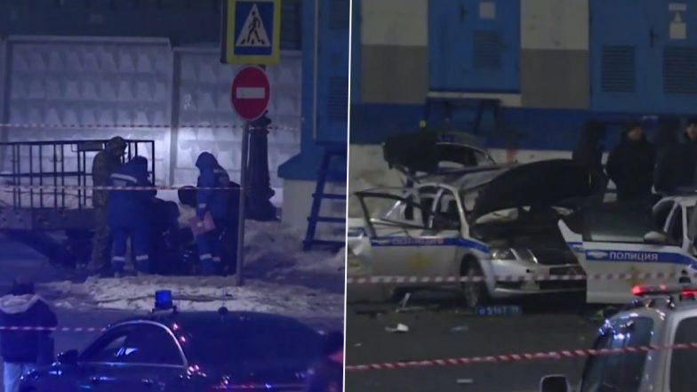 Moscow Explosion: IED Blast Near Savyolovsky Train Station Kills Police Officer and Assailant (Watch Video)