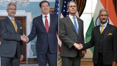 EAM S Jaishankar Meets US Secretary of State Marco Rubio, Treasury Secretary Scott Bessent in Washington