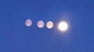 What Is Paraselene? 4 Moons Seen Over Russia&rsquo;s St Petersburg in Rare Sky Phenomenon (Watch Video)
