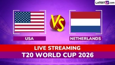 USA vs Netherlands Live Streaming and Free Telecast, T20 World Cup 2026 Match 21