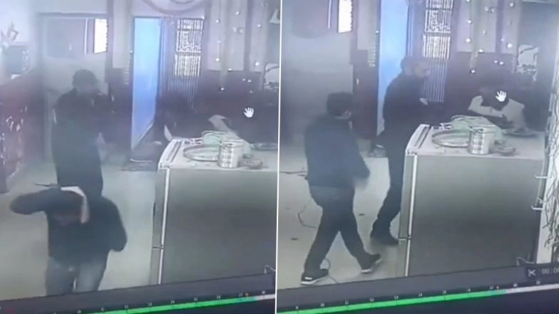 Jammu Jailbreak Caught on Camera: 3 Inmates, Including 2 Pakistani Nationals, Escape From RS Pura Observation Home (Watch Video)