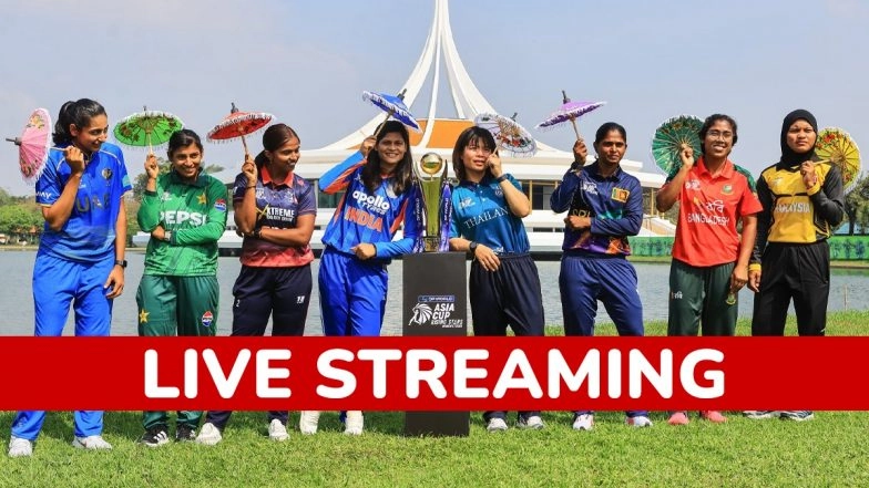 Where to Watch Women's Asia Cup Rising Stars 2026 Live Streaming Online and TV Channel in India