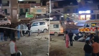 Lucknow Hit-and-Run Horror: 6-Year-Old Child Dead After Class 12 Boy Travelling With Girlfriend Rams Speeding Car Into Pedestrians, Video Surfaces