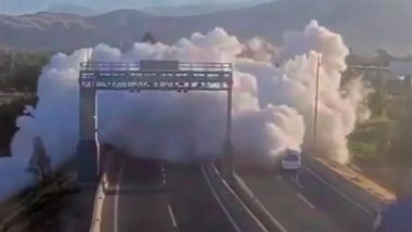 Chile Gas Truck Blast: 4 Dead, 17 Injured After Gas Truck Explodes in Santiago; Disturbing Video Surfaces