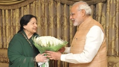 'She Made a Special Place in People&rsquo;s Hearts': PM Narendra Modi Honours Jayalalithaa on Birth Anniversary, Recalls Her Legacy
