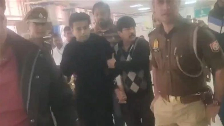 Who Is Shivam Mishra? Son of Tobacco Tycoon Arrested in Kanpur Lamborghini Crash (Watch Video)