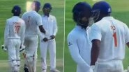 J&K Captain Paras Dogra Headbutts Karnataka's Silly Point Fielder During KAR vs J&K Ranji Trophy 2025-26 Final (Watch Video)