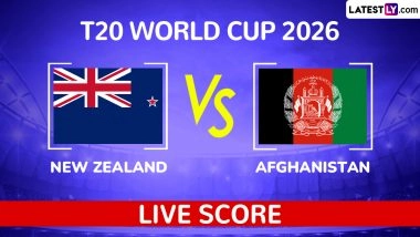 AFG 44/2 in 6 Overs | New Zealand vs Afghanistan Live Score Updates, T20 World Cup 2026 Match 4: Lockie Ferguson Claims Both Afghan Openers