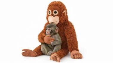Punch the Monkey Viral Video: Abandoned Baby Macaque&rsquo;s Favourite Djungelskog Orangutan Plushie Toy Goes out of Stock Globally