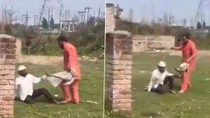 Uttarakhand: Muslim Elderly Man Assaulted After Offering Namaz Near Temple, Forced to Chant Religious Slogans (Watch Video)