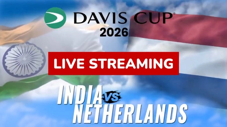 Where to Watch India vs Netherlands Davis Cup 2026 Qualifiers Live Streaming Online