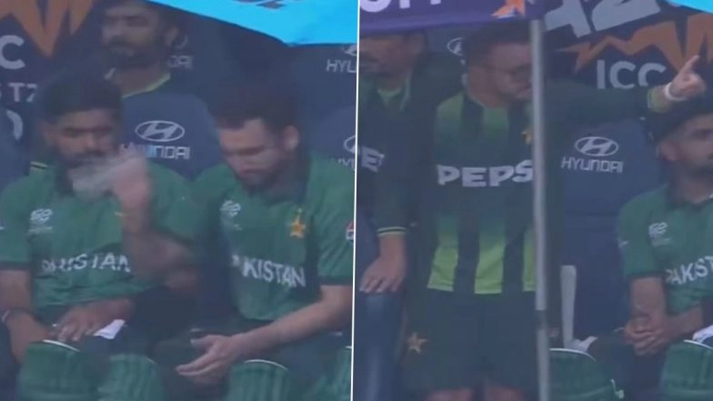 Salman Agha and Coach Mike Hesson Involved in Heated Argument During PAK vs NAM T20 World Cup 2026 Match (Watch Video)