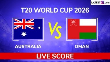Australia National Cricket Team vs Oman National Cricket Team Scorecard, T20 World Cup 2026