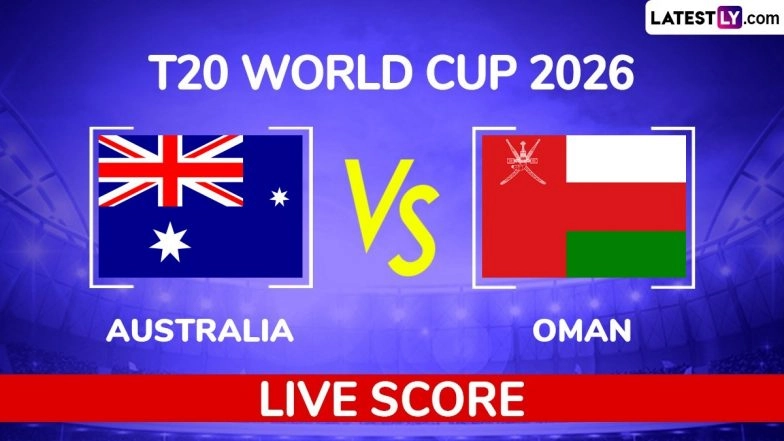 Australia National Cricket Team vs Oman National Cricket Team Scorecard, T20 World Cup 2026