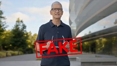 Apple Glasses Fake Video: AI-Generated Clip of CEO Tim Cook Unveiling New Smart Glasses Goes Viral on X, Here's Fact-Check