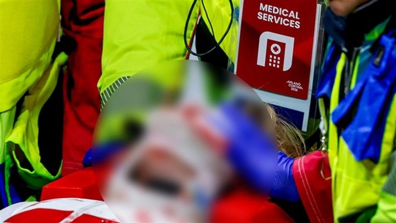 Kamila Sellier Receives Stitches Above Eye Following Accident Caused By Blade During Winter Olympics 2026