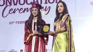 Sreeleela Becomes Dr Sreeleela, ‘Pushpa 2’ Star Completes MBBS Degree; Convocation Pics Go Viral (View Post)