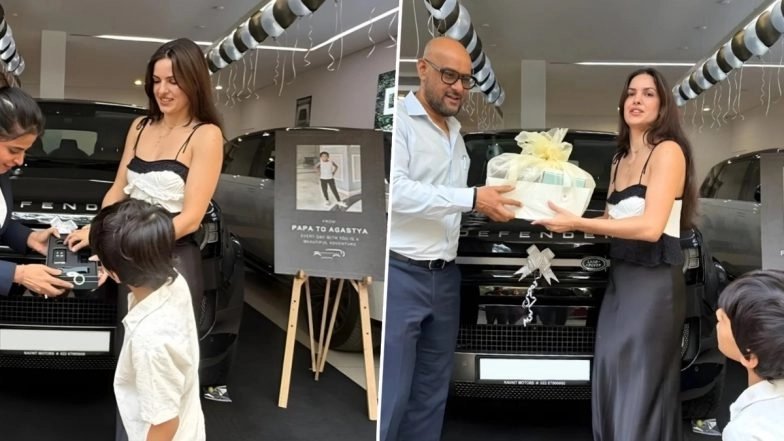 Hardik Pandya Gifts Land Rover Worth INR 4 Crore To Son Agastya and Ex-Wife Natasa Stankovic