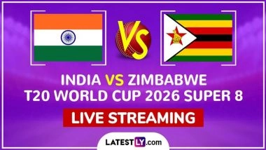 India vs Zimbabwe Live Streaming and Free Telecast, T20 World Cup 2026 Super 8 Match