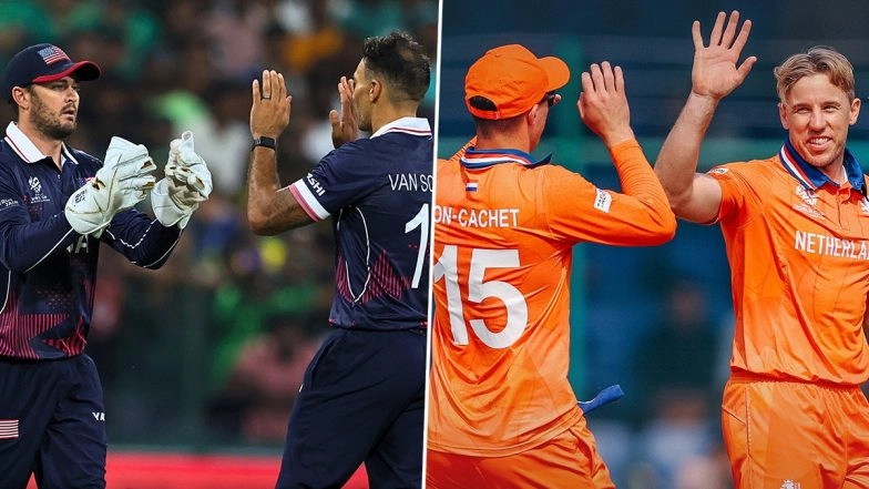 USA National Cricket Team vs Netherlands National Cricket Team Match Scorecard, T20 World Cup 2026
