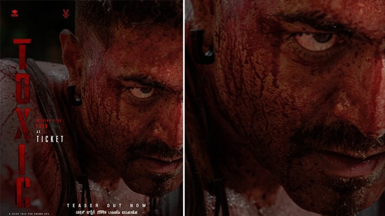 Makers of ‘Toxic’ Present Audiences a ‘Ticket to Hell’ With Yash’s New Clean-Shaven Look, Hinting at His Powerful Dual Role