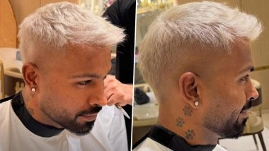 Hardik Pandya's New Hairstyle: Star India All-Rounder Opts for Blonde Look Ahead of T20 World Cup 2026