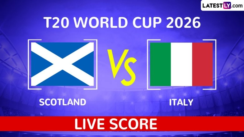 Scotland vs Italy Live Score Updates, T20 World Cup 2026 Match 7: ITA Win Toss, Opt to Bowl